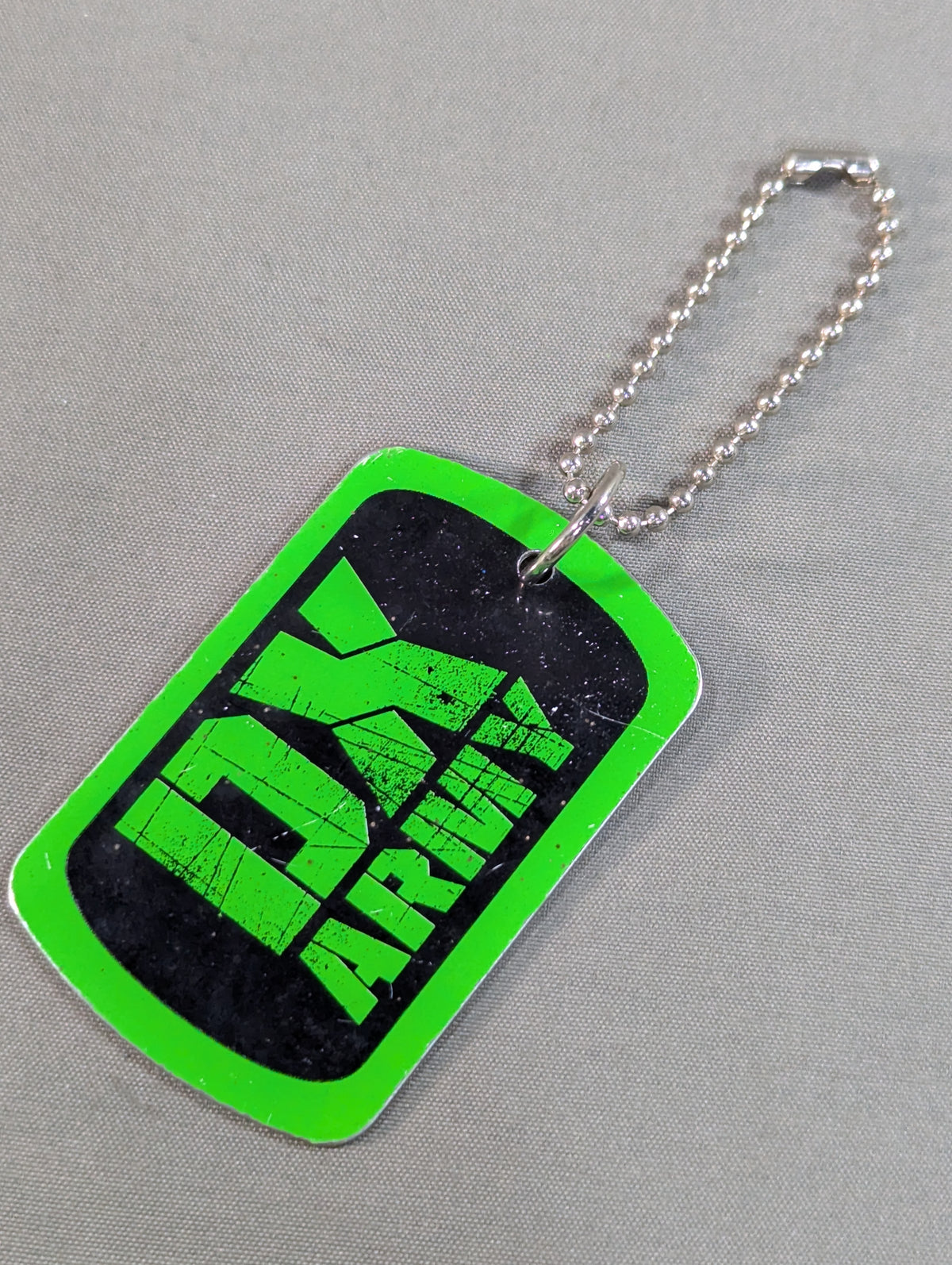 D-Generation X "DX ARMY" Dog Tag Keychain