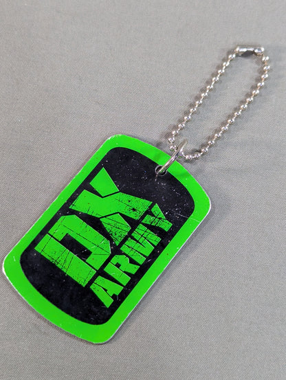 D-Generation X "DX ARMY" Dog Tag Keychain