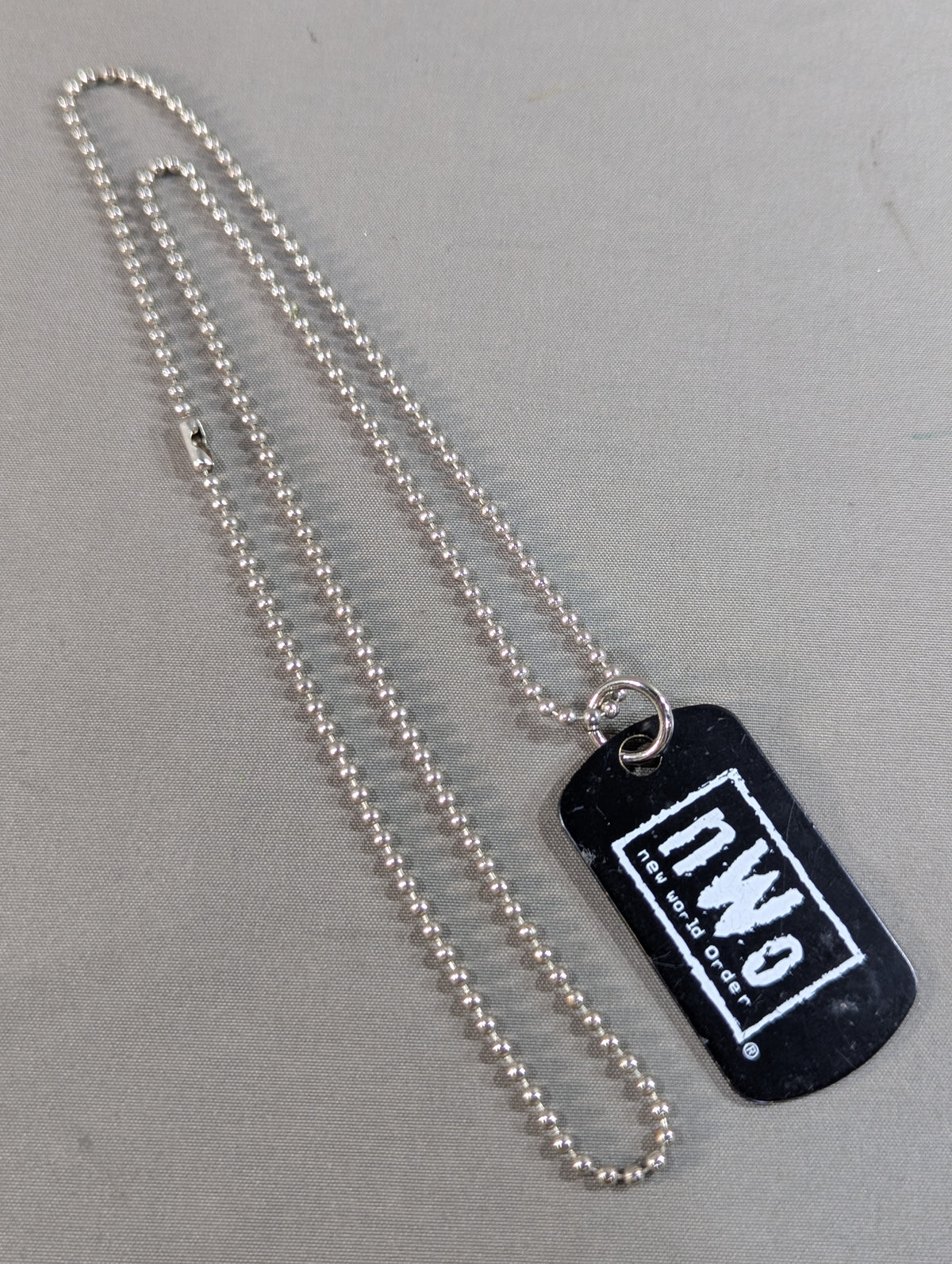 nWo Dog Tag Necklace
