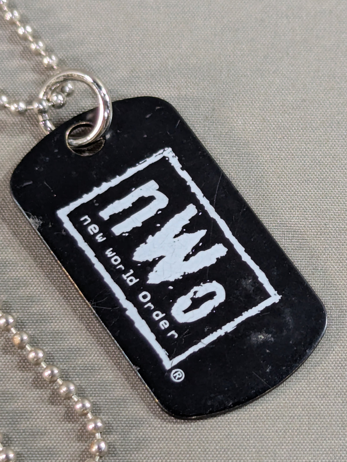 nWo Dog Tag Necklace