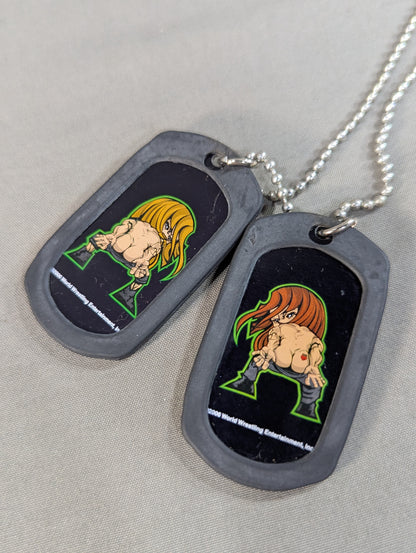 D-Generation X Illustration Dog Tag Necklace