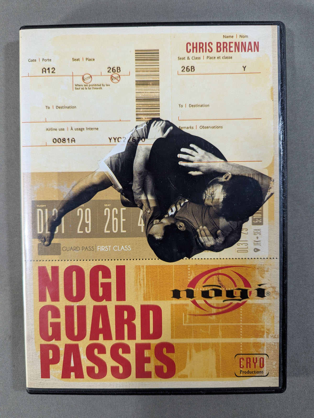 ★CHRIS BRENNAN★ NOGI GUARD PASSES