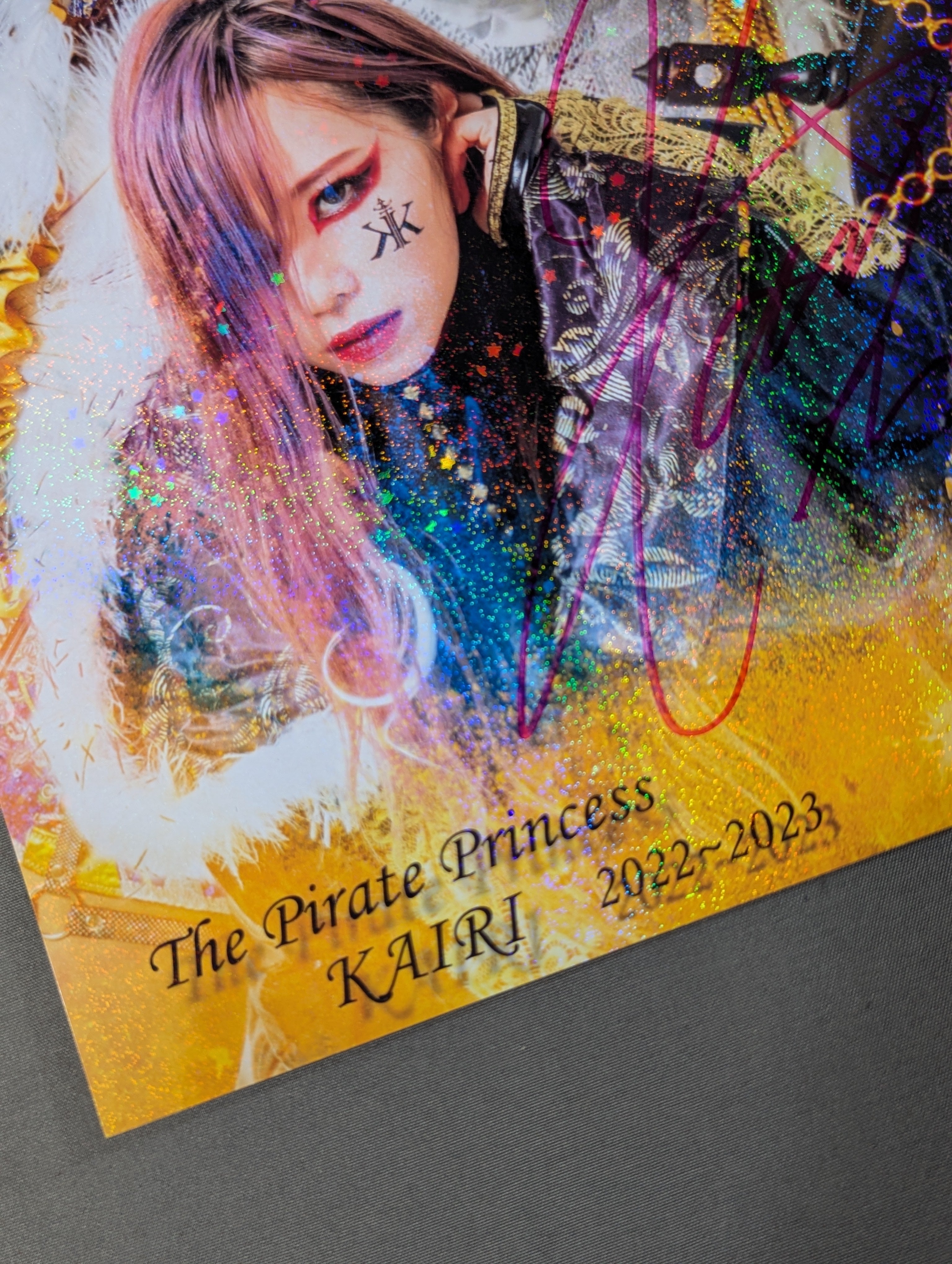 KAIRI 直筆サイン入り ポートレート(K-6) – 闘道館
