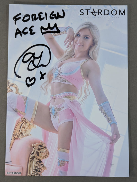 Mariah May hand signed autograph Stardom Pro-Photo (A-4)