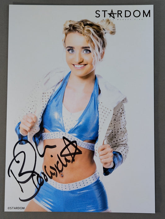 Zaiya Brookside hand signed autograph  stardom Pro-Photo (A-1)