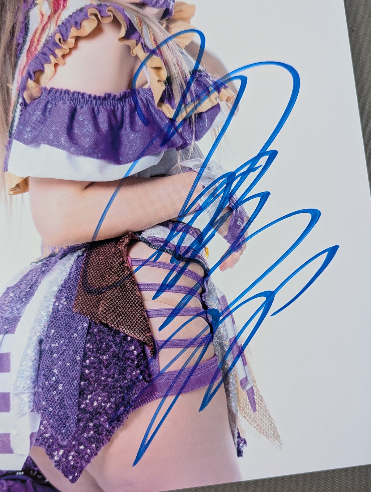 Tam Nakano  hand signed autograph  Stardom Pro-Photo  (K-8)