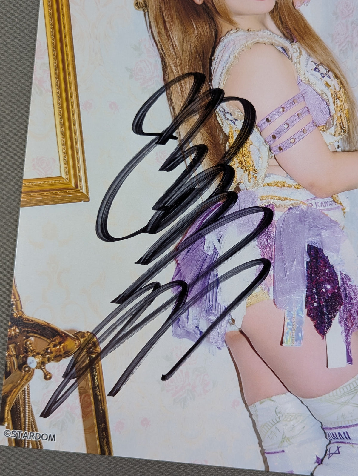 Tam Nakano  hand signed autograph  Stardom Pro-Photo  (K-9)