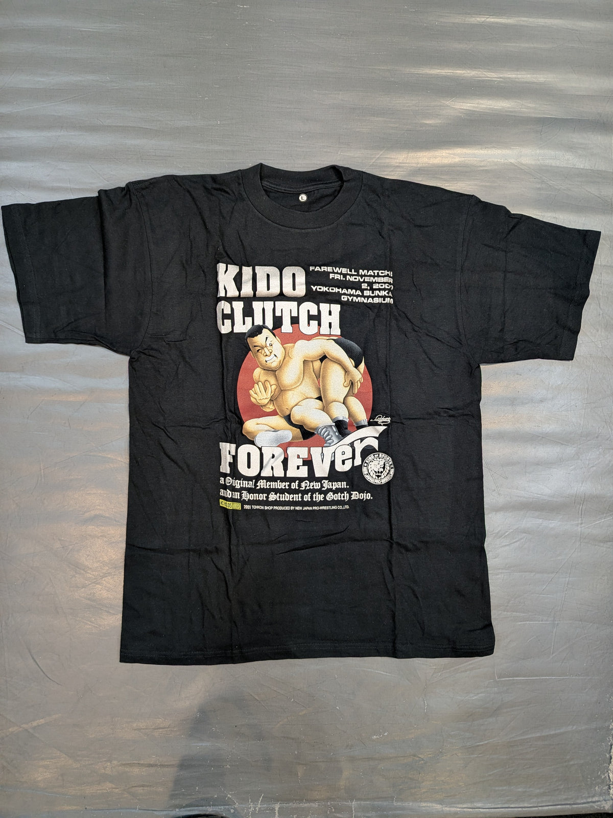 木戸修「KIDO CLUTCH FOREVER」イラストTシャツ