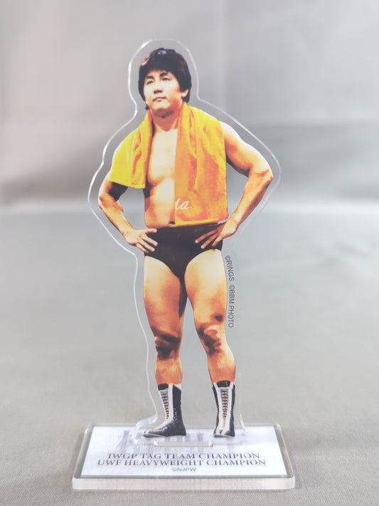 Akira Maeda  New Japan Pro Wrestling  50th Anniversary Legendary Acrylic Stand (A)