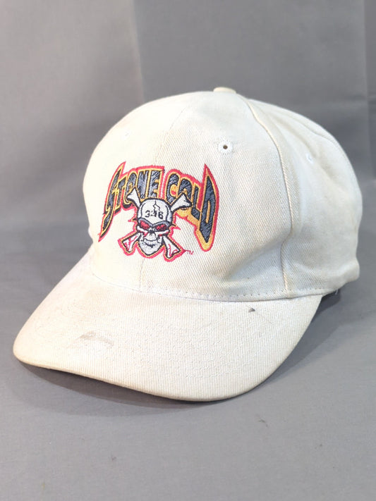 Stone Cold Steve Austin "HELL YEAH" Cap (2) (WWF/White)