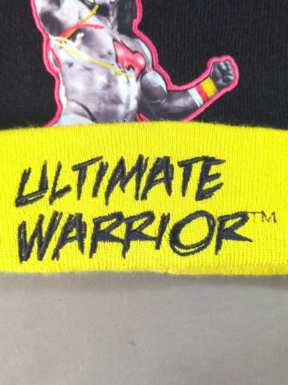The Ultimate Warrior Cuffknit Cap (2014, WWE/Black)