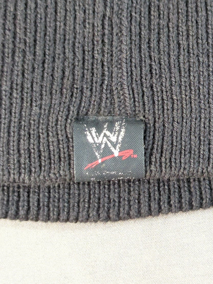 ストーン・コールド・スティーブ・オースチン「スカル刺繍」ニットキャップ(WWE/ブラック)