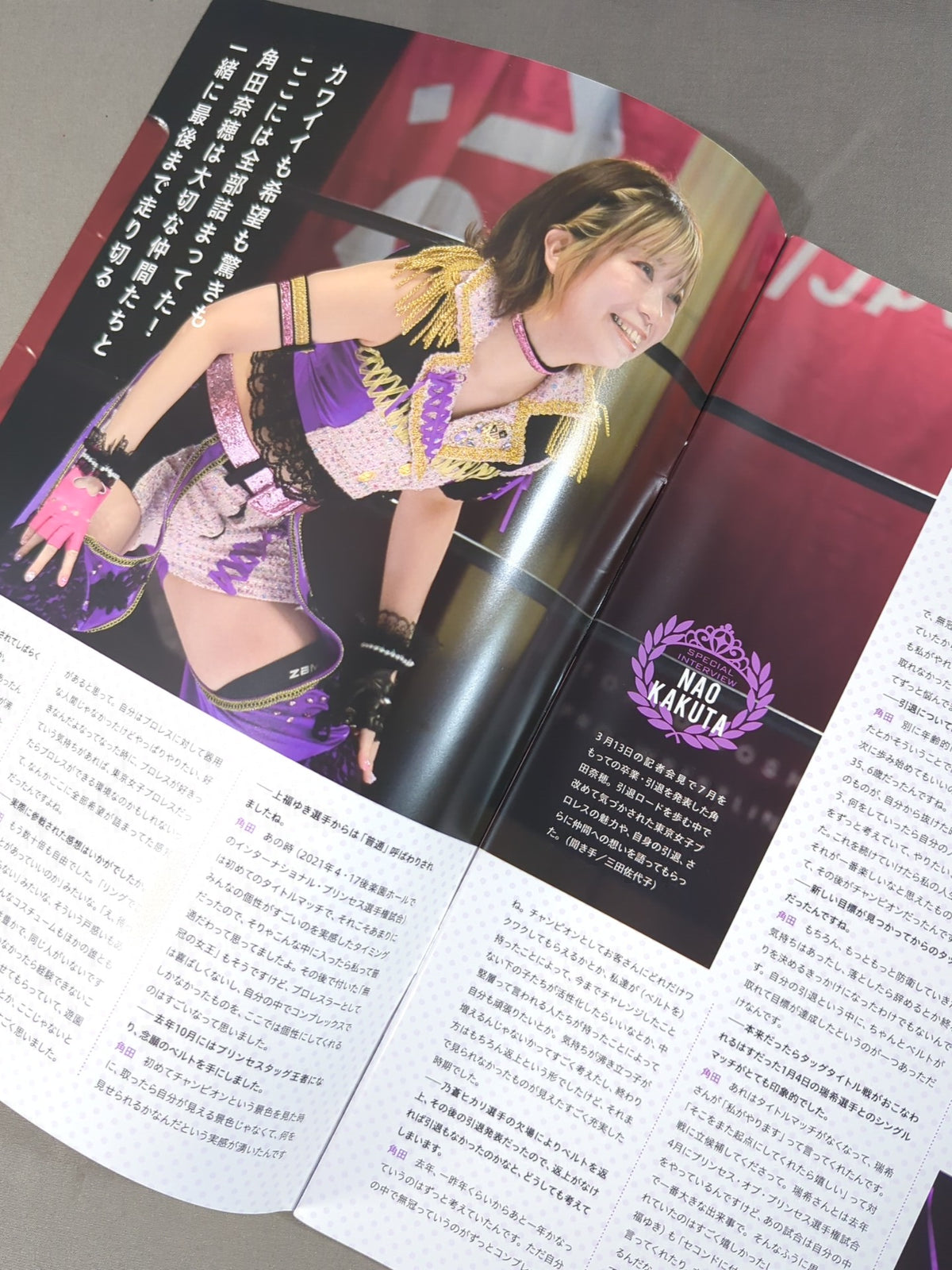 東京女子プロレス オフィシャルプログラム TJPW Vol.22