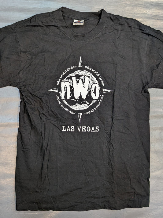 nWo LAS VEGAS T-shirt (WCW (1990s) / Black)