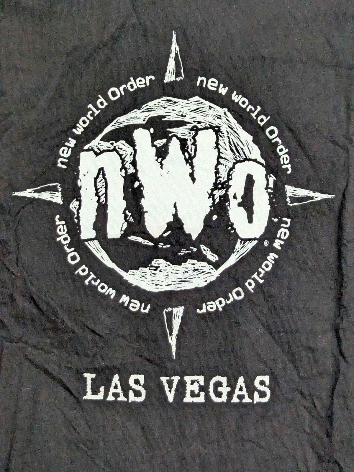 nWo LAS VEGAS Tシャツ(WCW(1990s) / ブラック)