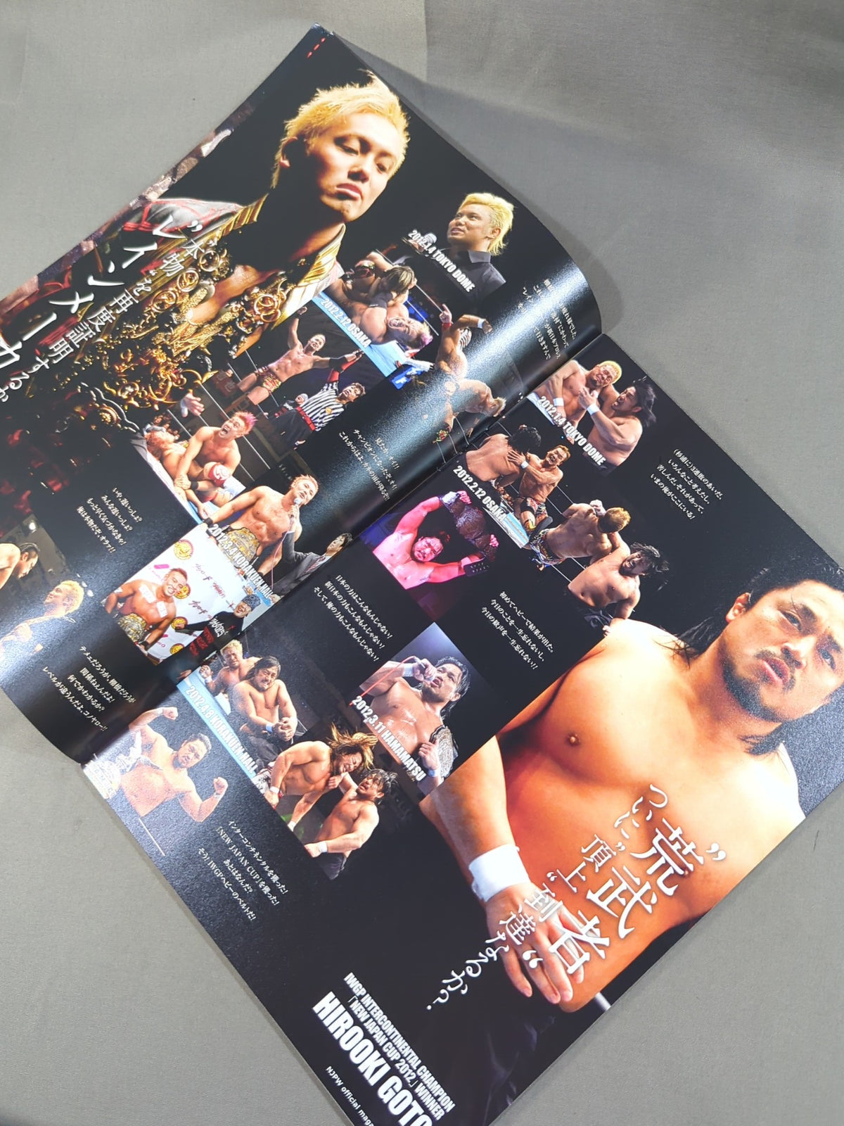 ★オカダvs後藤 IWGP戦★ NJPW OFFICIAL MAGAZINE 2012 Vol.4
