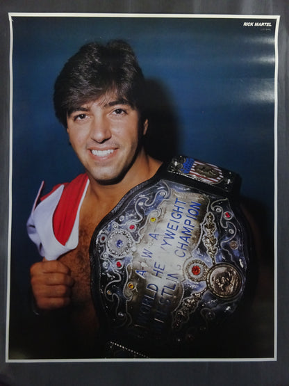 Rick Martel  GONG JUMBO PIN-UP Wrestling  SELECTION