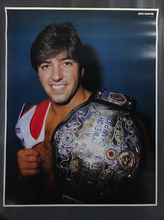 Rick Martel  GONG JUMBO PIN-UP Wrestling  SELECTION