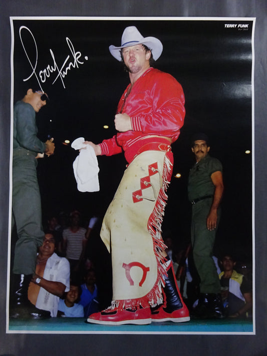 Terry Funk GONG JUMBO PIN-UP Wrestling  SELECTION