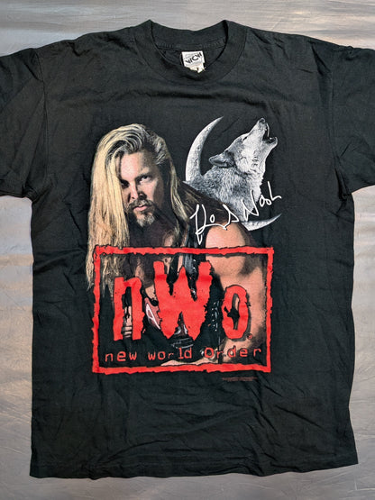 Kevin Nash "nWo Wolf Pack" Picture T-Shirt (WCW (1998) / Black)