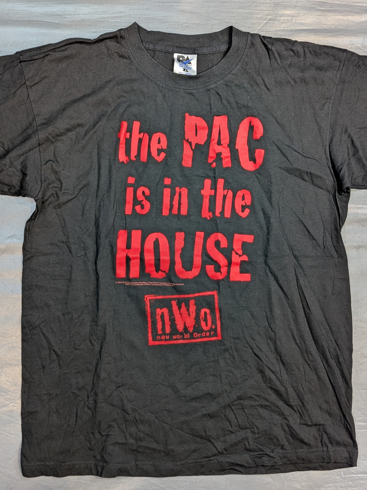 nWo the PAC in the HOUSE Tシャツ(WCW(1990s) / ブラック)
