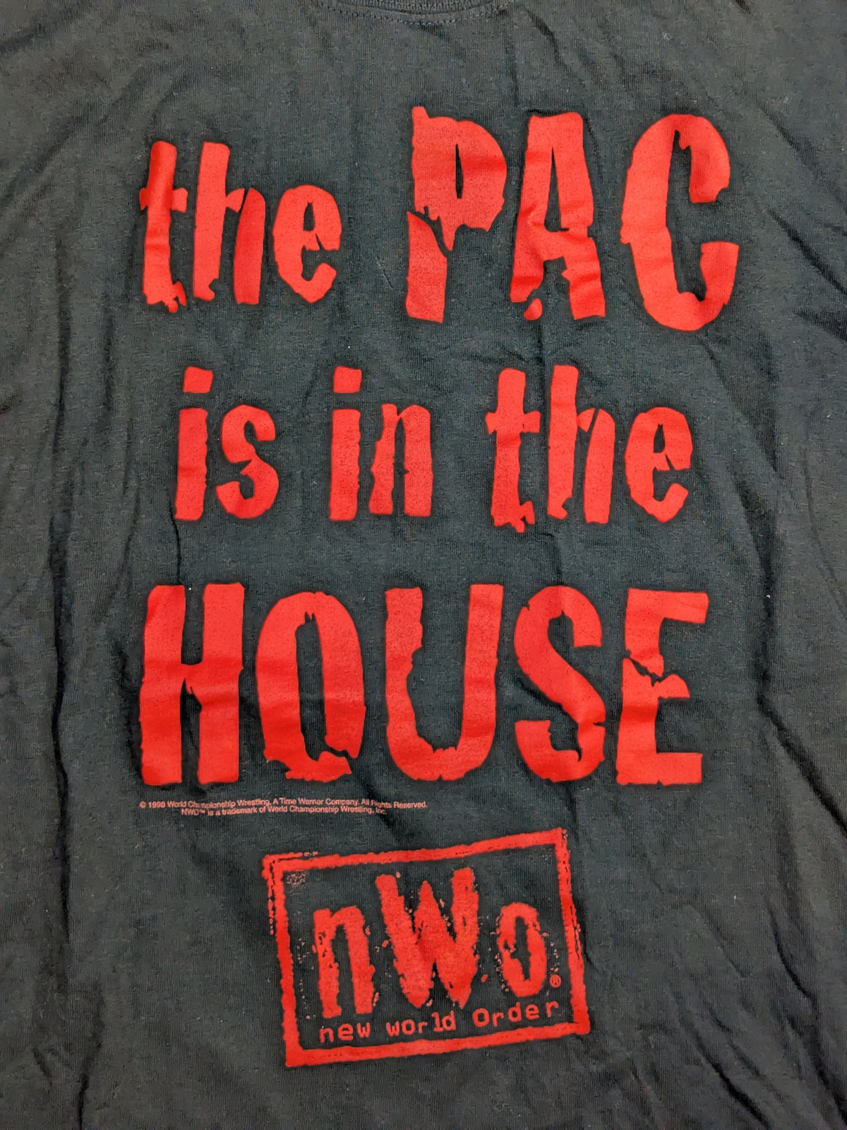 nWo the PAC in the HOUSE Tシャツ(WCW(1990s) / ブラック)
