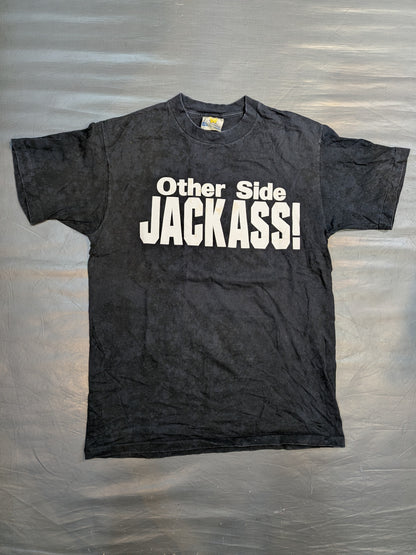 Stone Cold Steve Austin "Other Side!" Picture T-shirt (WWF (1997) / Black)