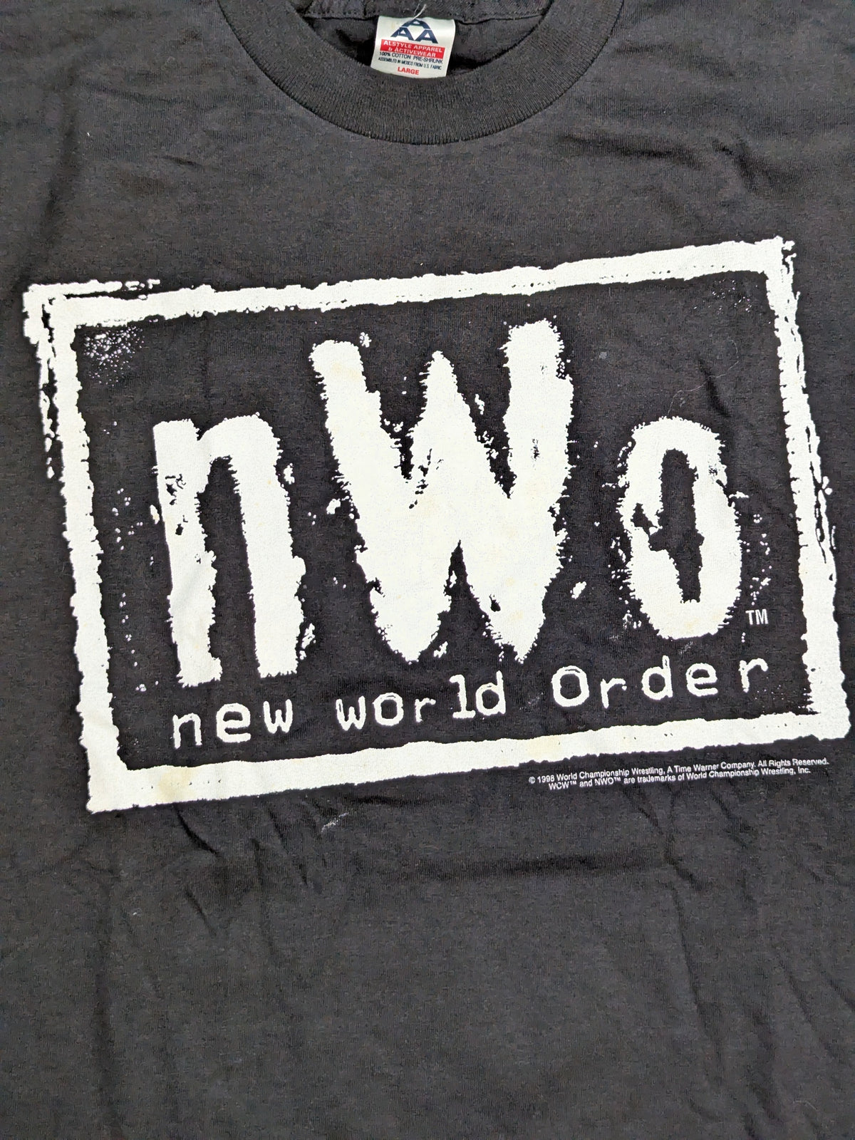 nWo Tシャツ③(WCW(1998) / ブラック)