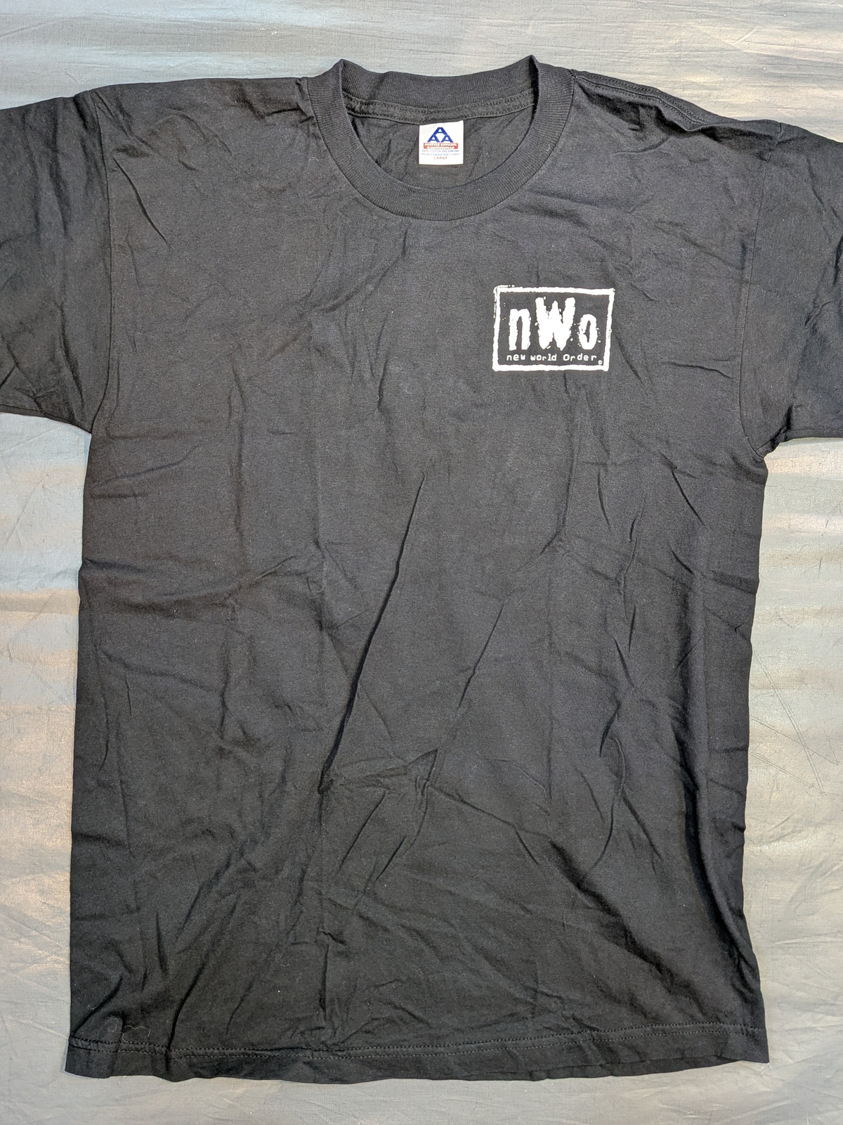 nWo「RULS AND BONESARE MEANT TO BE BROKEN」Tシャツ(WCW(1990s) / ブラック)