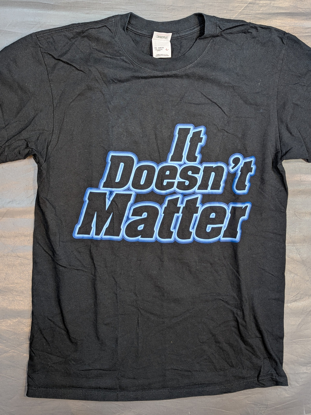ザ・ロック「It Doesn't Matter」Tシャツ(WWF(2000) / ブラック)