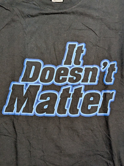 ザ・ロック「It Doesn't Matter」Tシャツ(WWF(2000) / ブラック)