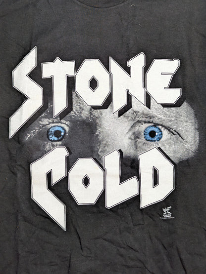 Stone Cold Steve Austin "100% Pure Whoop-Ass" T-shirt (WWF (1998) / Black)