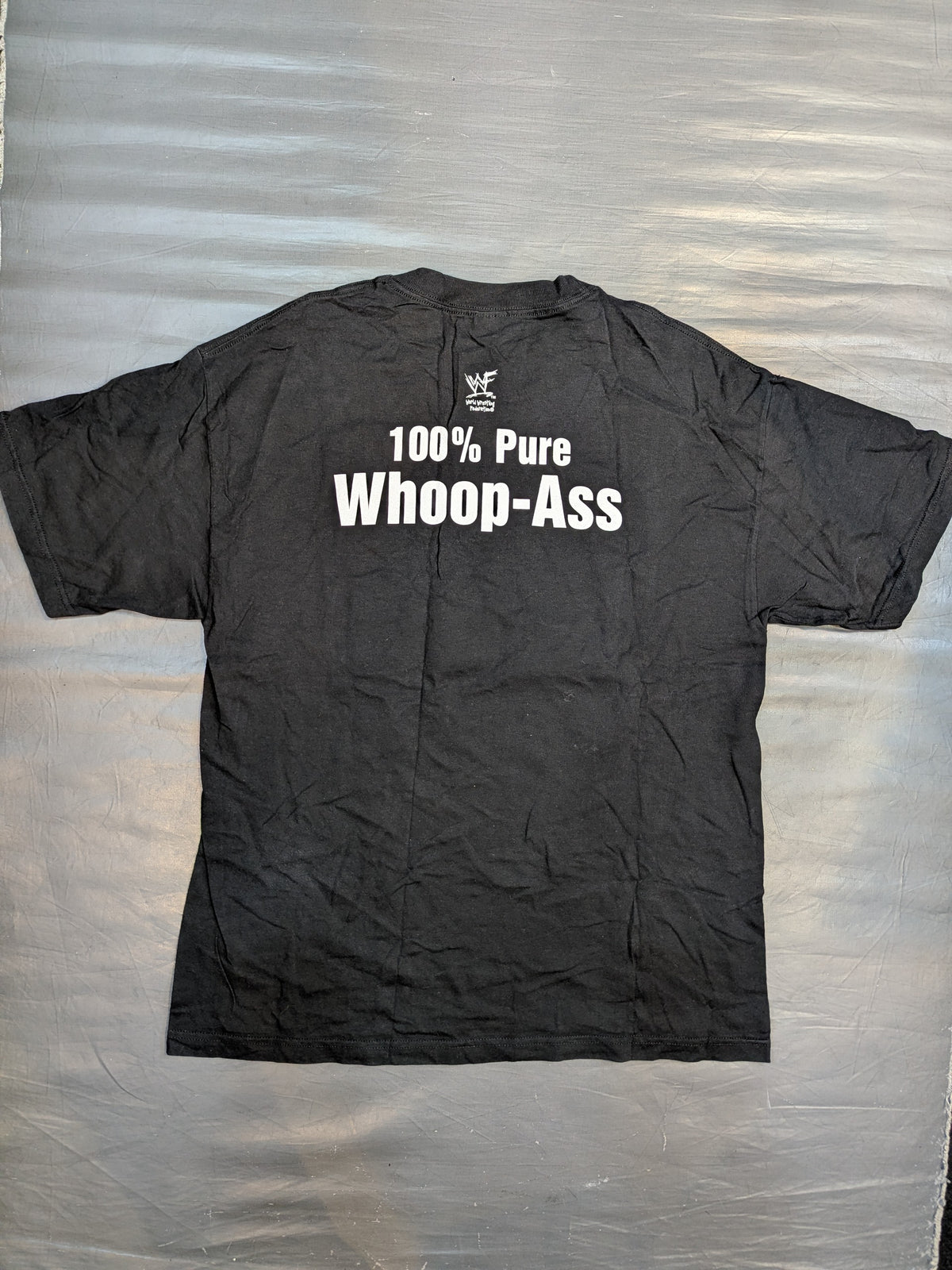 Stone Cold Steve Austin "100% Pure Whoop-Ass" T-shirt (WWF (1998) / Black)