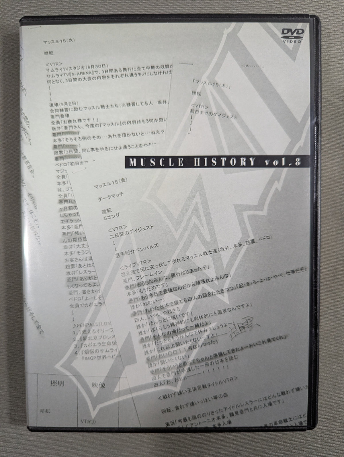 マッスル MUSCLE HISTORY vol.8