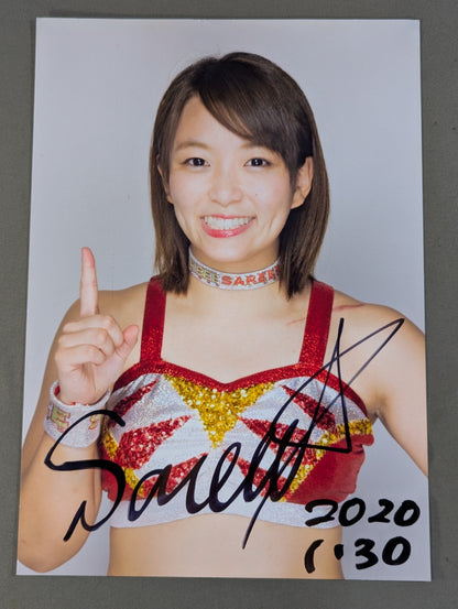 Sareee 直筆サイン入り ポートレート(G-7)