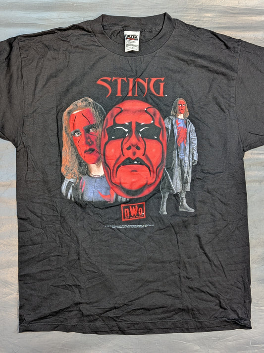 Sting 'nWo Wolf Pack' Picture T-Shirt (1) (WCW (1998) / Black)