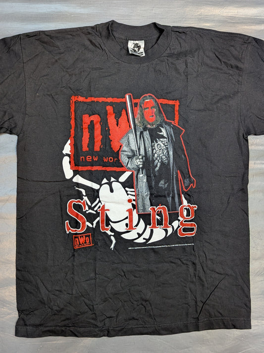 Sting 'nWo Wolf Pack' Picture T-Shirt (2) (WCW (1998) / Black)