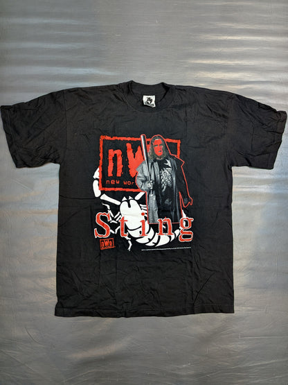 スティング「nWo ウルフパック」ピクチャーTシャツ②(WCW(1998) / ブラック)