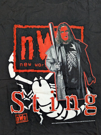 スティング「nWo ウルフパック」ピクチャーTシャツ②(WCW(1998) / ブラック)