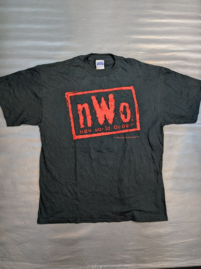 nWo ウルフパックTシャツ①(WCW(1998) / ブラック)