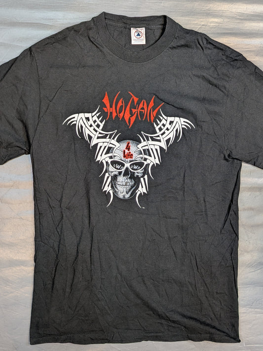 ハリウッド・ホーガン「nWo 4 Life」Tシャツ(WCW(1990s) / ブラック)