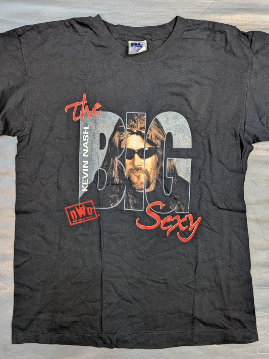 Kevin Nash "The BIG Sexy" Picture T-Shirt (WCW (1990s) / Black)