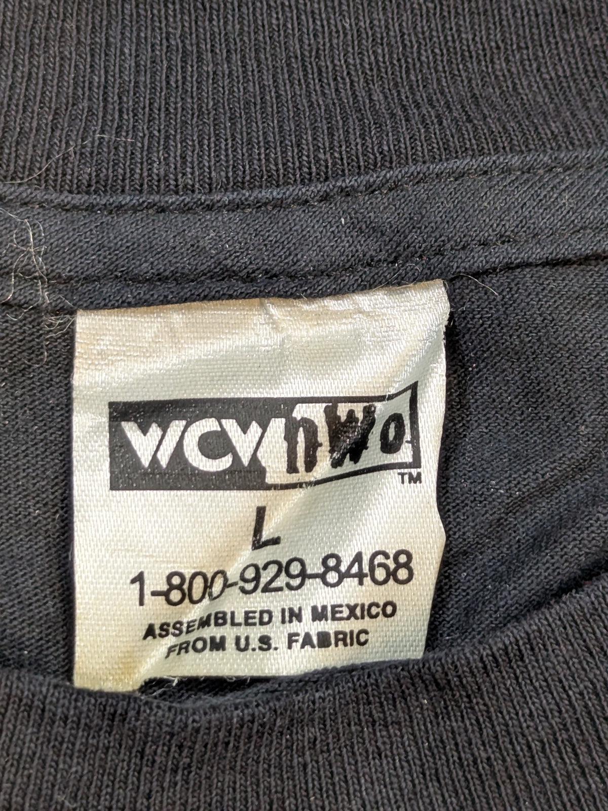 nWo Tシャツ③(WCW(1990s) / ブラック)