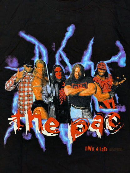 nWo Wolfpack "the pac" Picture T-Shirt (WCW (1990s) / Black)