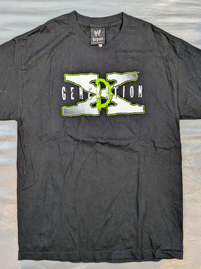 D-GENERATION X 'BREAK IT DOWN' T-shirt (WWE (2002) / Black)