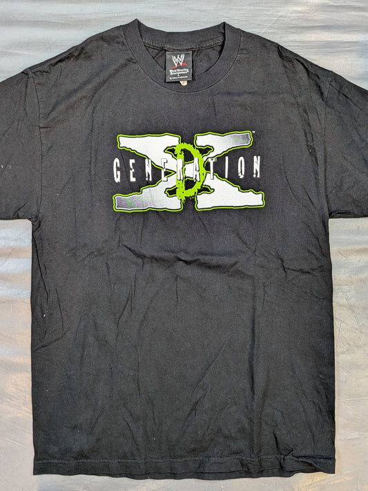 D-GENERATION X「BREAK IT DOWN」Tシャツ(WWE(2002) / ブラック)