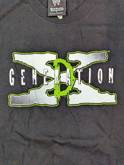 D-GENERATION X 'BREAK IT DOWN' T-shirt (WWE (2002) / Black)