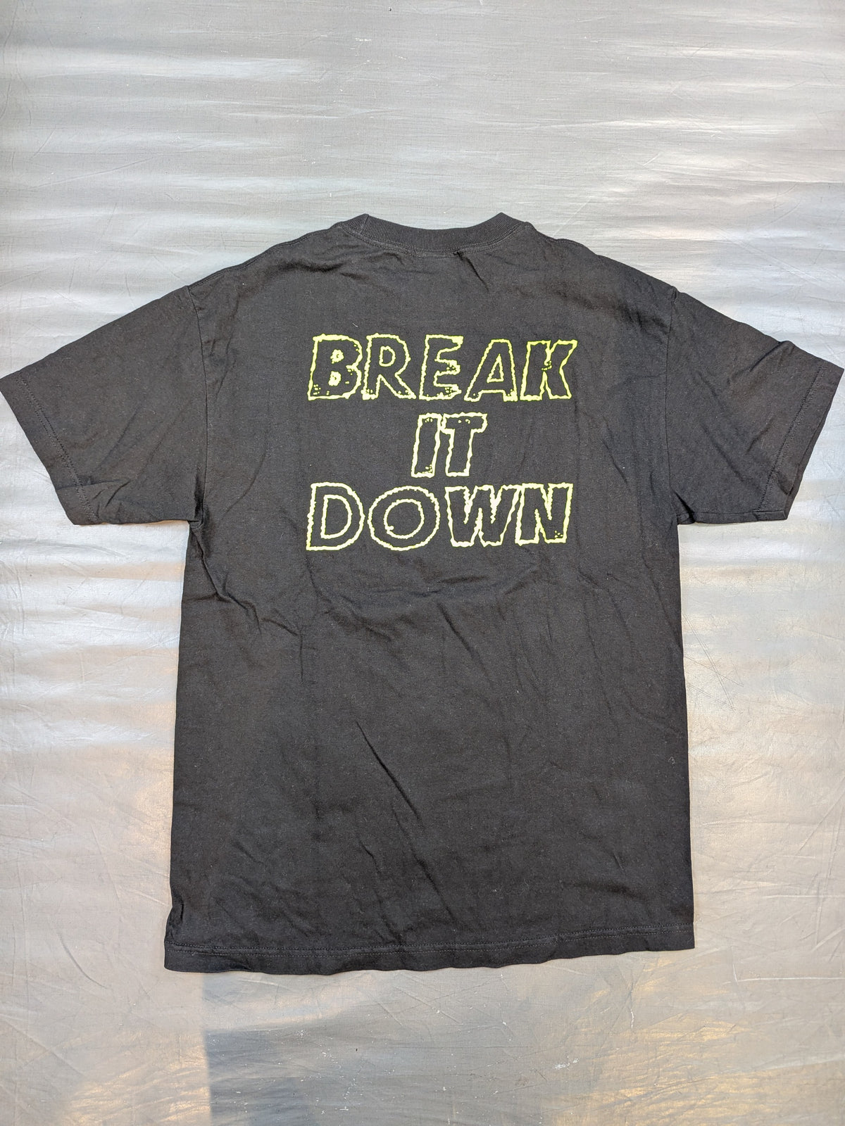D-GENERATION X 'BREAK IT DOWN' T-shirt (WWE (2002) / Black)