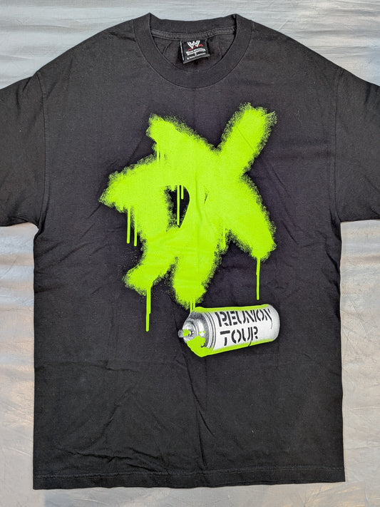 D-GENERATION X「REUNION TOUR」Tシャツ(WWE(2002) / ブラック)
