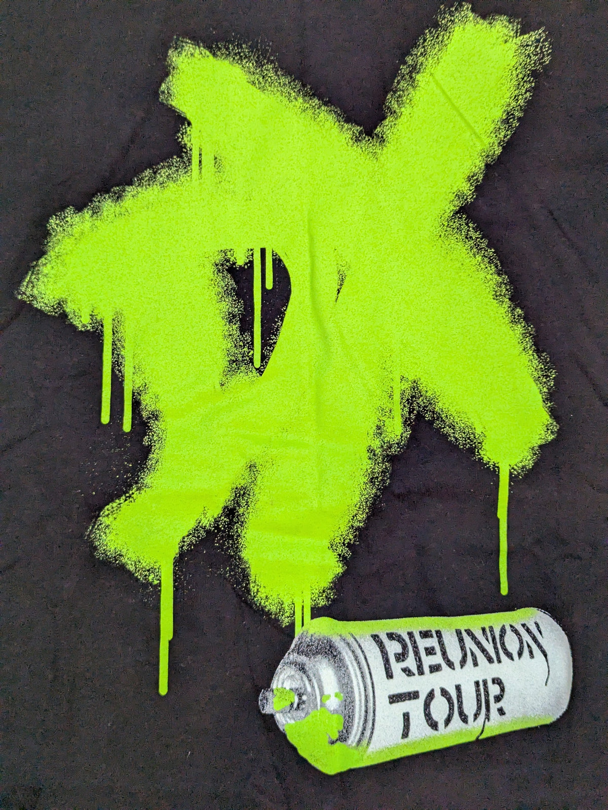 D-GENERATION X "REUNION TOUR" T-shirt (WWE (2002) / Black)
